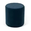 Taburet Cubo, 36x36x33 h cm, Catifea, Albastru picture - 1