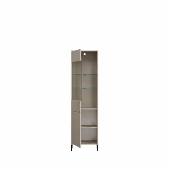 Vitrina Caseres TYP01, 50x38x184 h cm, Pal Melaminat/MDF, Casmir picture - 2