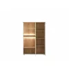 Vitrina Cut Out CTUV02L, 95x40x148 h cm, Pal Melaminat, Stejar Evoke/Casmir picture - 2