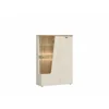 Vitrina Cut Out CTUV02L, 95x40x148 h cm, Pal Melaminat, Stejar Evoke/Casmir picture - 1