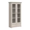 Vitrina Flandra 2 Usi + Sertar, REG2W1S, 99.5x47x197 h cm, Pal Melaminat/MDF Casmir/Stejar Mauvella picture - 2