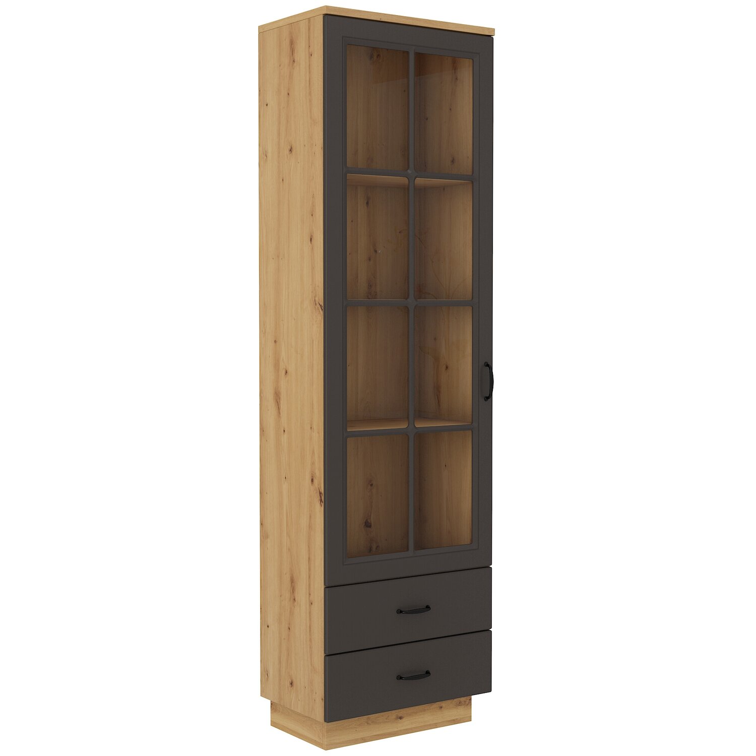Vitrina flawia 1d2s whar60 grafit