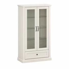 Vitrina Semi-Inalta Verona, 81.8x37.5x145.5 h cm, Pal Melaminat/MDF, Casmir
