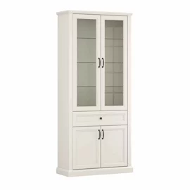 Vitrina Verona 4 Usi + Sertar, 93.8x37.5x210 h cm, Pal Melaminat/MDF, Casmir