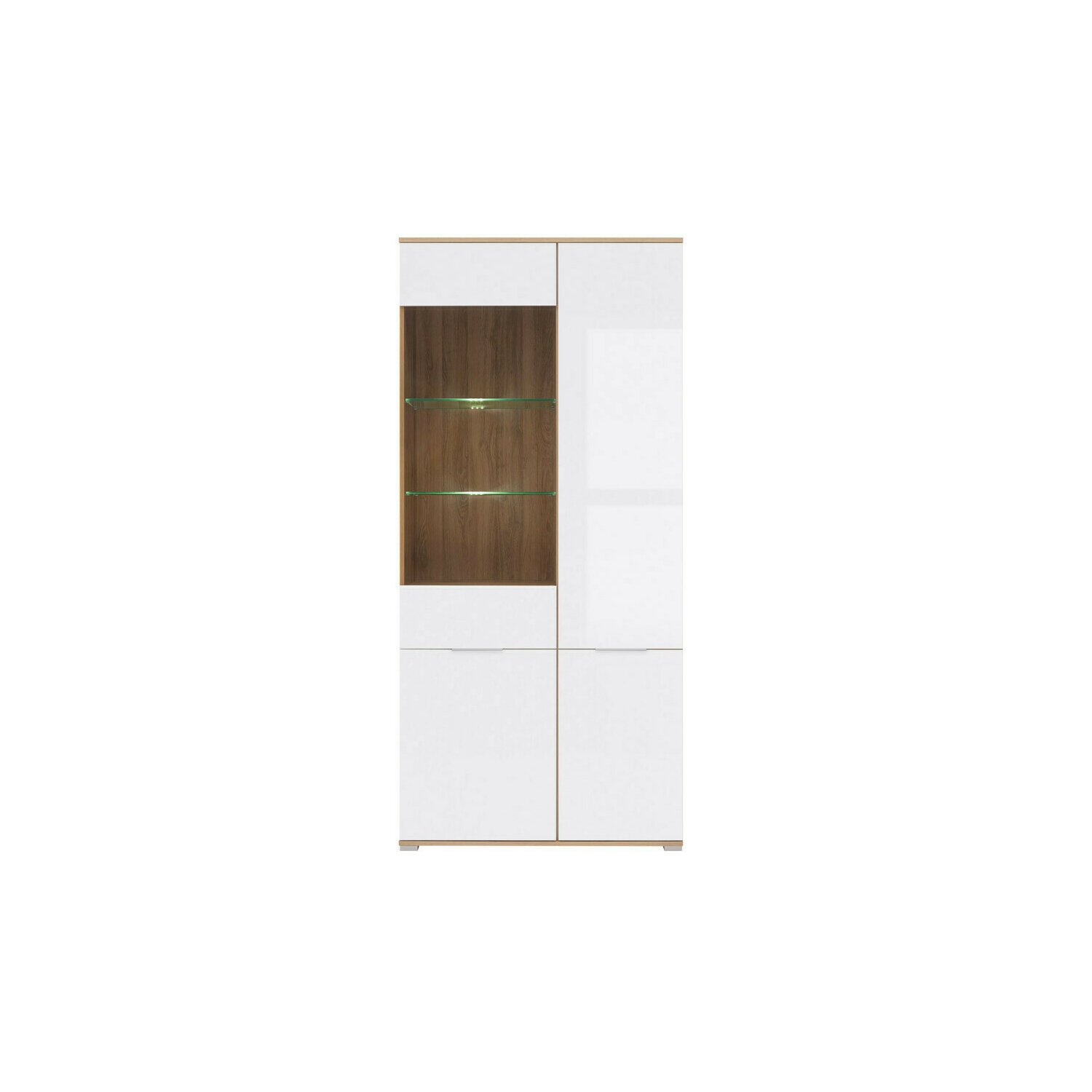 Vitrina zele reg1w3d