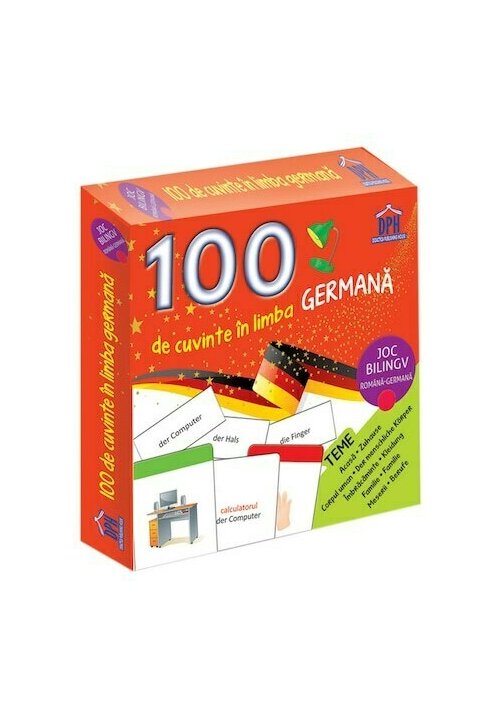 100 de cuvinte in limba germana - Joc bilingv