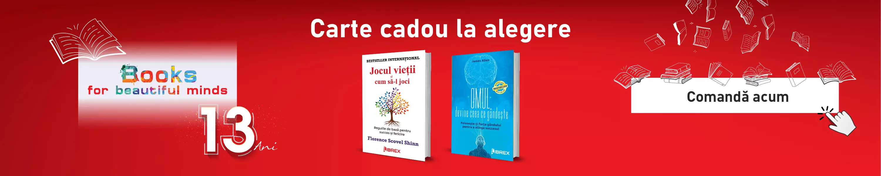 13 ani carte cadou jocul omul