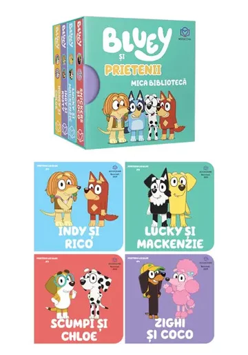Bluey si prietenii - Mica biblioteca
