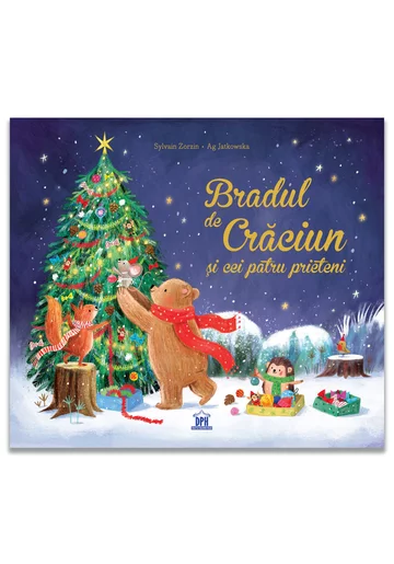 Bradul de Craciun si cei patru prieteni