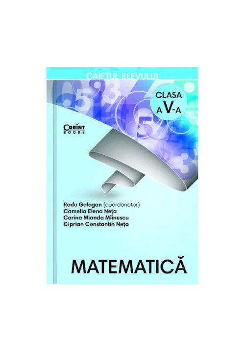 Caietul elevului pentru clasa a V-a – Matematica Corint
