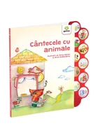 Cantecele cu animale. Carte cu sunete. Cantecele copilariei