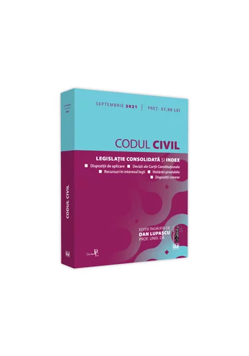 Codul civil: SEPTEMBRIE 2021