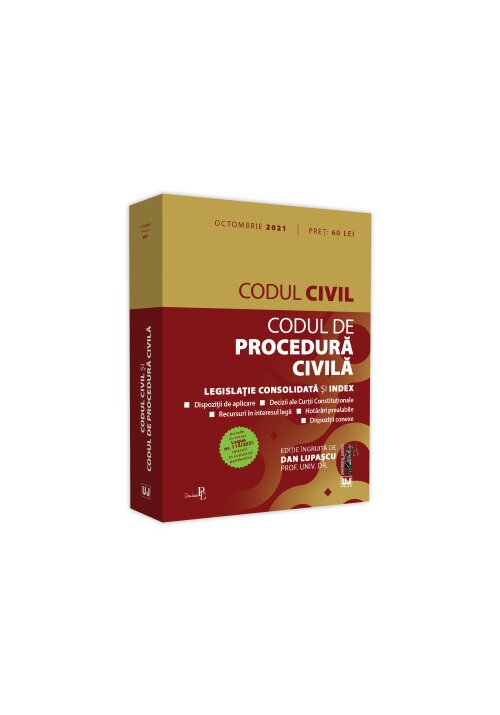 Codul civil si Codul de procedura civila: OCTOMBRIE 2021 librex.ro poza 2022