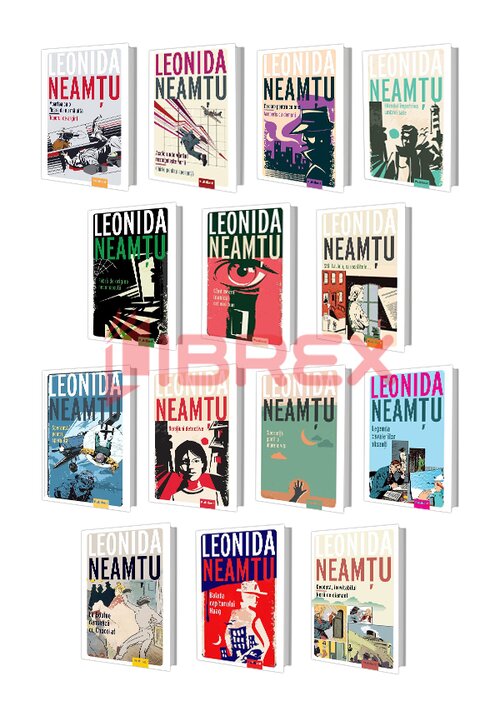 Colectia completa Leonida Neamtu. Set 14 carti Beletristica. poza 2022