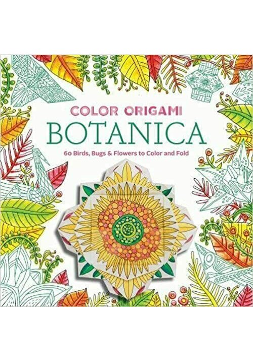 Color Origami: Botanica (Adult Coloring Book) Abrams