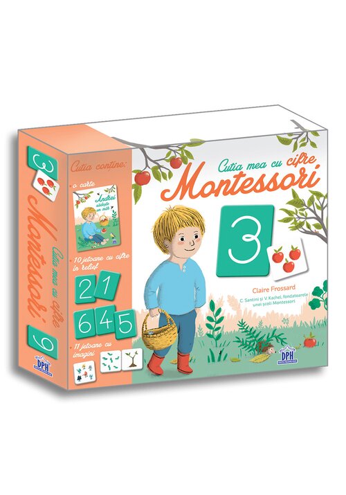 Cutia mea cu cifre Montessori Didactica Publishing House poza 2022