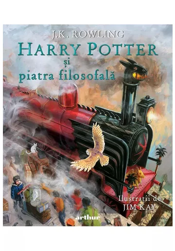 Harry Potter si piatra filosofala #1, editie ilustrata