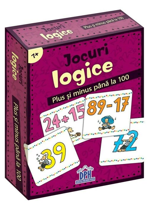 Poze Jocuri logice - Plus si minus pana la 100 librex.ro