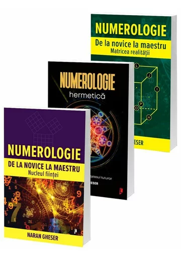 KIT Complet Numerologie. Set 3 carti