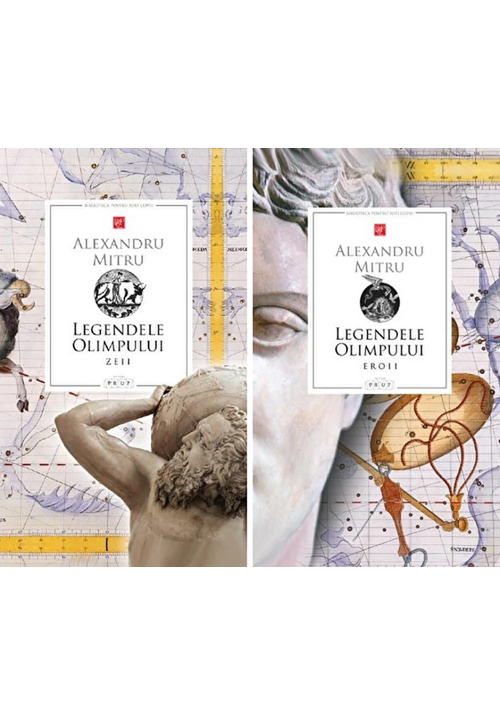 Legendele olimpului. zeii. eroii. volumele 1+2 - alexandru mitru