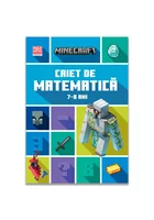 Minecraft - Caiet de matematica 7-8 ani