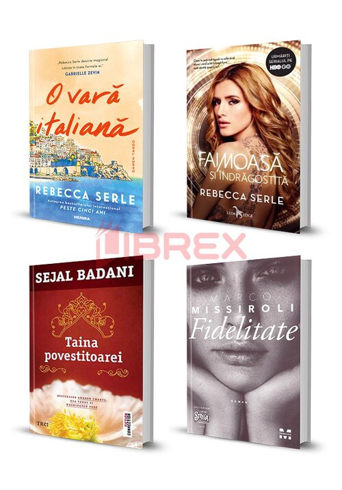 Pachet Fiction Lover. Set 4 carti Beletristica. poza 2022