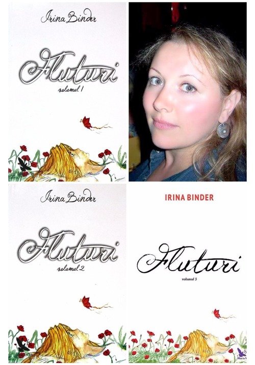 Pachet Fluturi Irina Binder Set 3 Volume De Irina Binder Librex