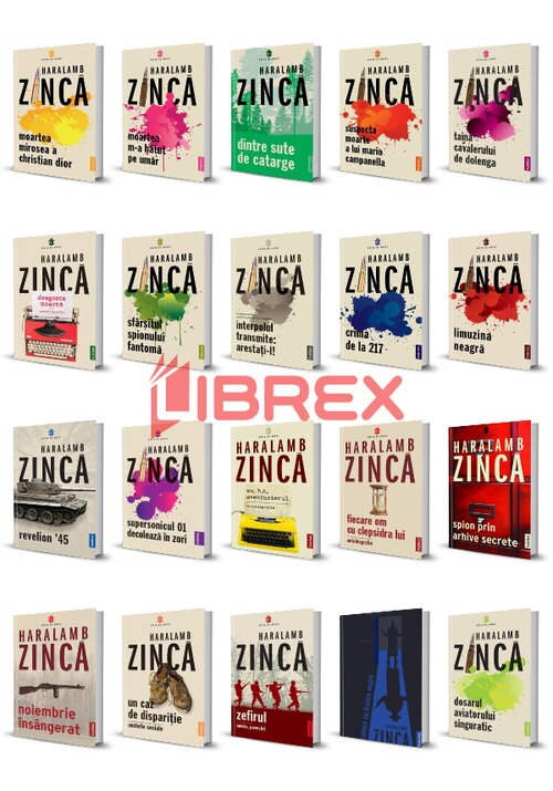 Pachet Haralamb Zinca. Set 20 carti Beletristica. poza 2022