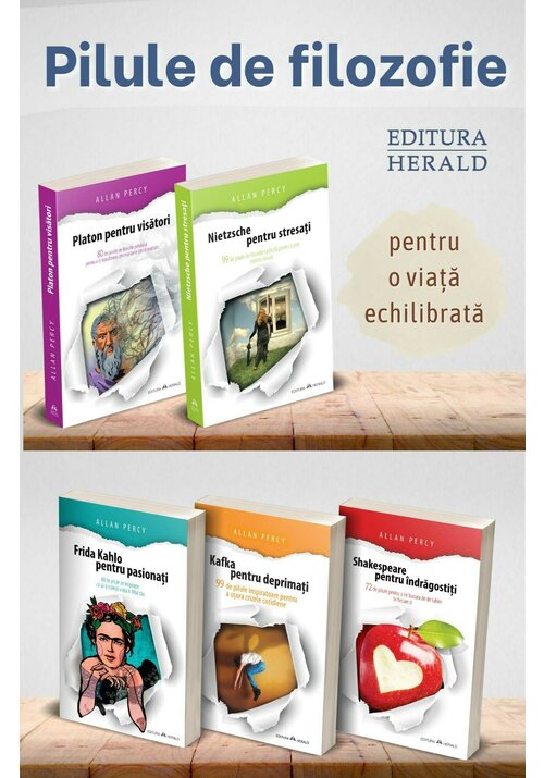 Pachet – Pilule de filozofie pentru o viata echilibrata. Set 5 carti Cărți poza 2022