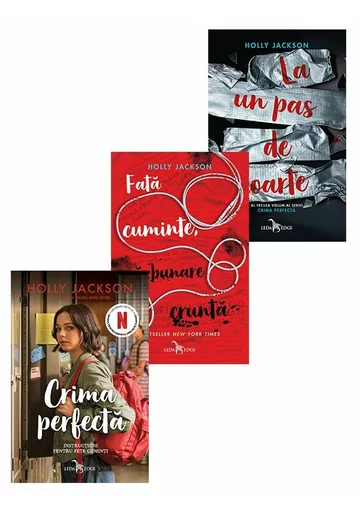 Pachet Seria Crima Perfecta. Set 3 carti