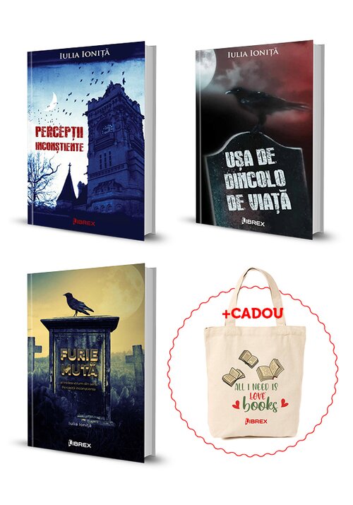 Pachet Seria Perceptii Inconstiente. Set 3 carti + Sacosa CADOU Librex Publishing poza 2022