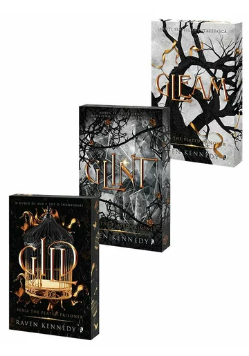 Pachet Seria The Plated Prisoner. Gild + Glint + Gleam