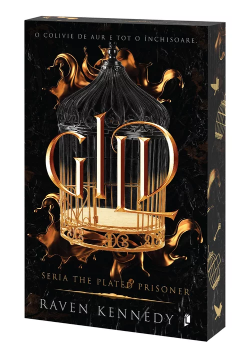 Pachet Seria The Plated Prisoner. Gild + Glint + Gleam de Raven
