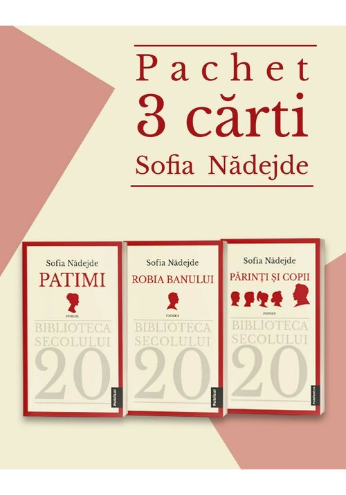 Pachet Sofia Nadejde. Set 3 carti Beletristica. poza 2022