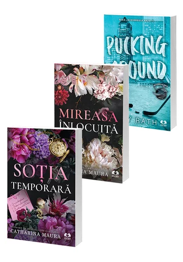 Pachet Sotia temporara + Mireasa inlocuita + Pucking around. Set 3 carti