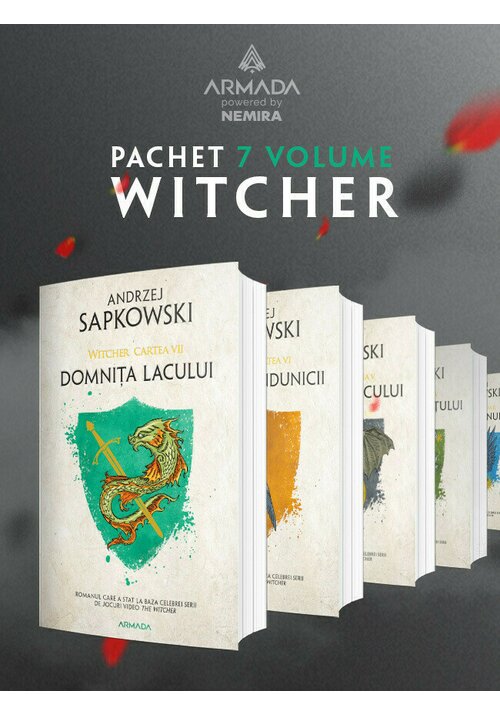Pachet Witcher. Set 7 Volume librex.ro poza 2022