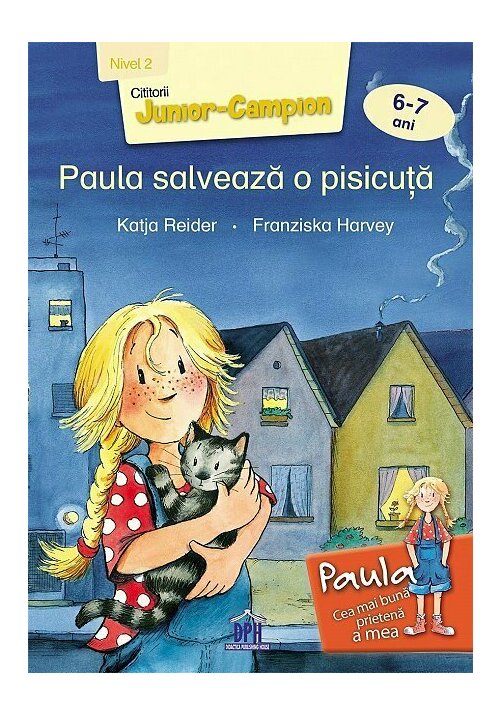 Paula salveaza o pisicuta