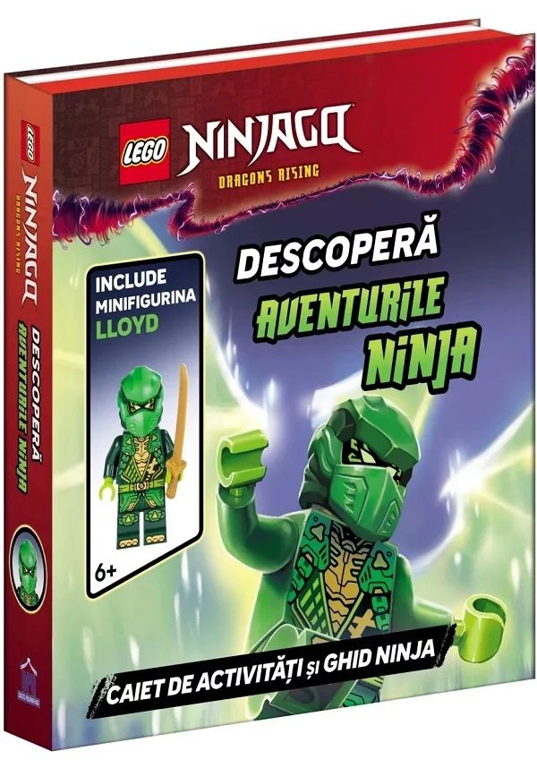 LEGO NINJAGO – Descopera aventurile ninja. Caiet de activitati si ghid ninja
