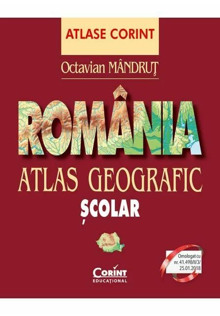 Corint Romania. Atlas geografic scolar