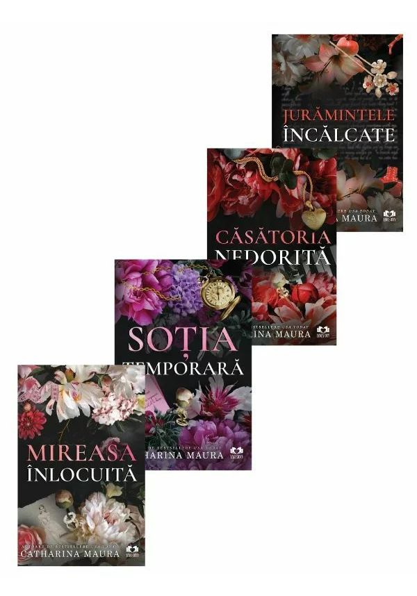 Seria The Windsors - Catharina Maura. Set 4 carti