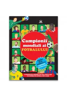 Campionii mondiali ai fotbalului - carte cu abtibilduri