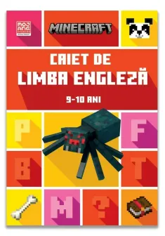 Minecraft - Caiet de limba engleza 9-10 ani