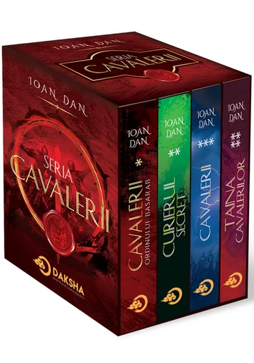 Seria Cavalerii de Ioan Dan. Set 4 carti in Cutie