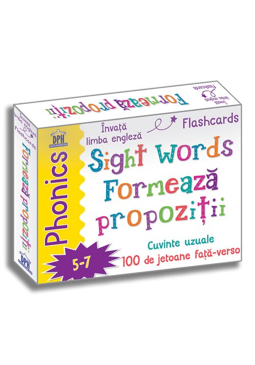 Sight words – Formeaza propozitii – Jetoane Limba Engleza Didactica Publishing House