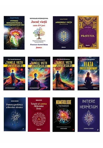 Super Pachetul de dezvoltare spirituala. Set 12 carti