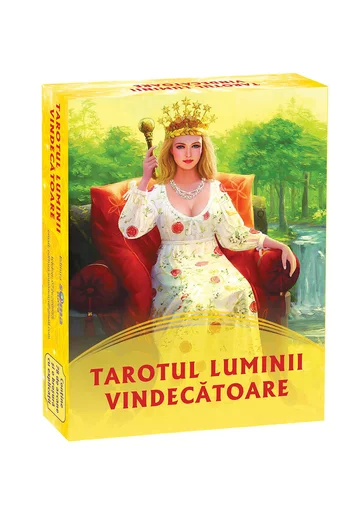 Cutie Tarotul luminii vindecatoare. Set Carte + 78 de Carduri