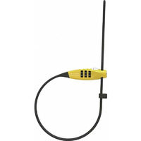 Antifurt Abus Combiflex TravelGuard - Special Lock for Helmets/Bags/Skies | yellow