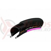 Anvelopa Continental UltraSport2 25-622 (700-25C) negru/roz