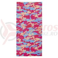 Bandana M-Wave roz/albastru camouflage