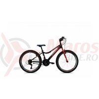 Bicicleta Capriolo 24 Diavolo DX black red 13